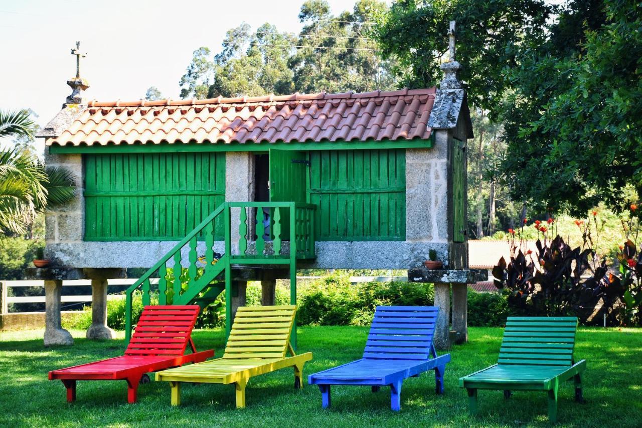 Quinta De San Amaro Rias Baixas Otel Meaño Dış mekan fotoğraf