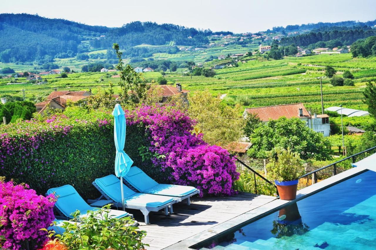 Quinta De San Amaro Rias Baixas Otel Meaño Dış mekan fotoğraf